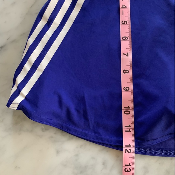 Adidas climalite skort with 3 stripes and red short size M - Picture 7 of 8
